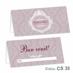 Place Card nunta CS35